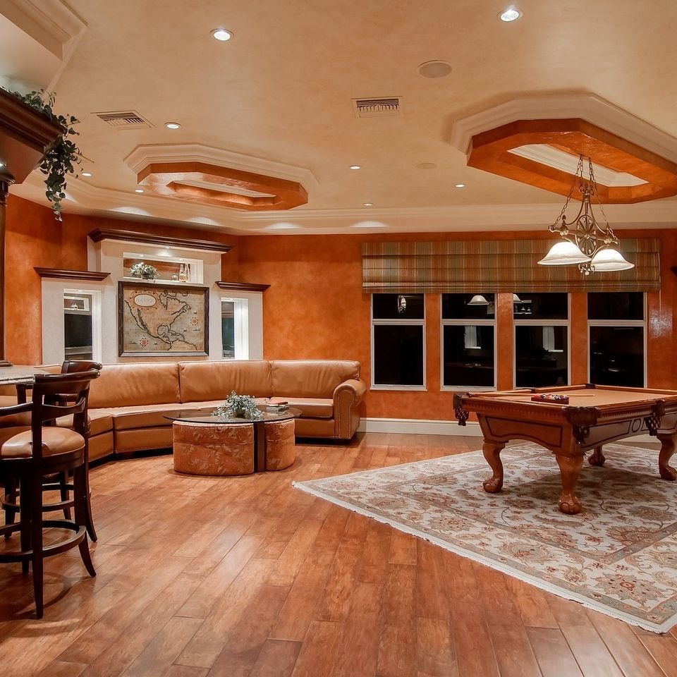 Interior recreation room — Arrow Painting photo gallery